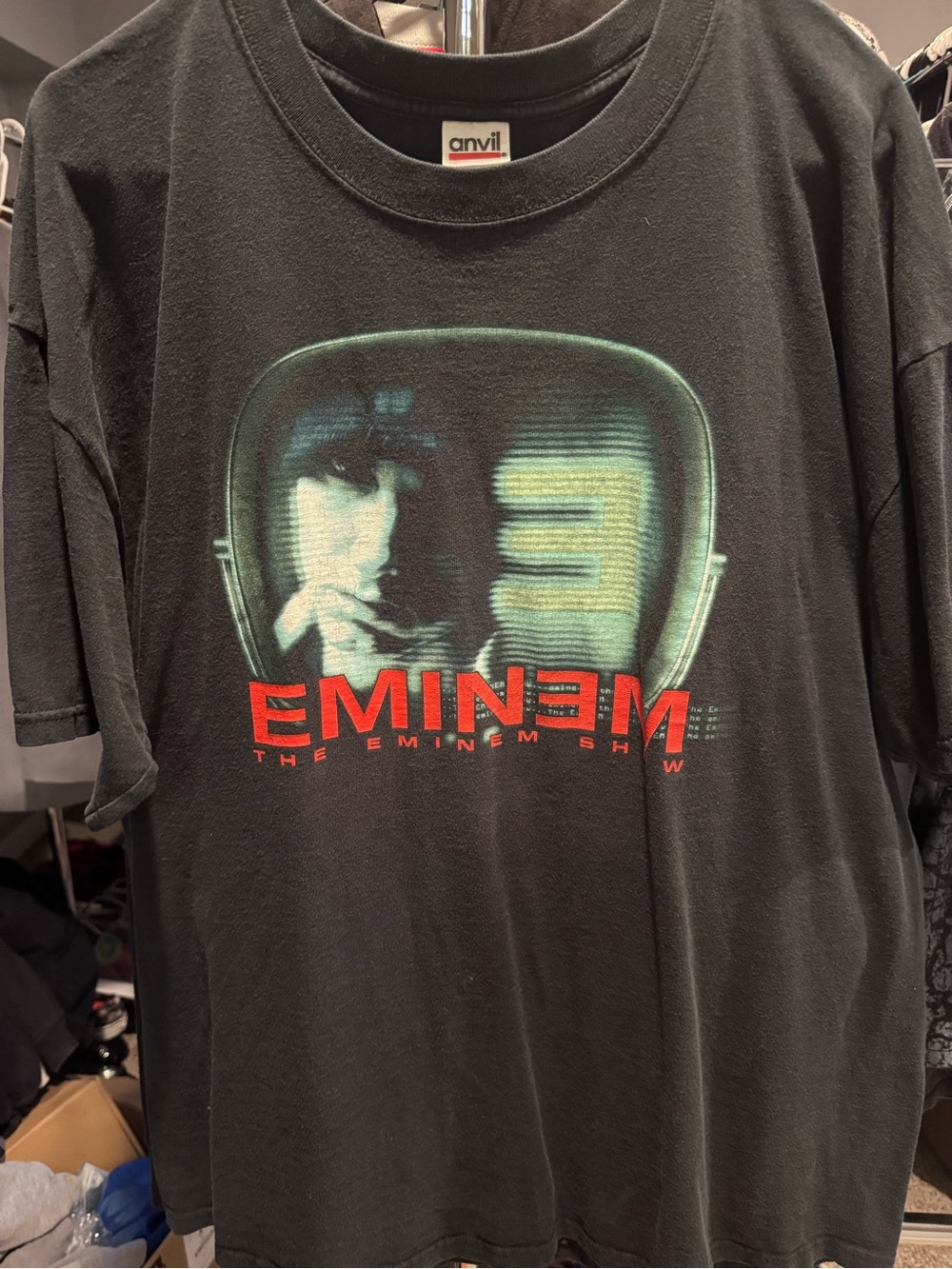 Rare Eminem “The Eminem Show” Anvil Tag Sz 2XL
